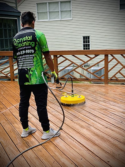 Deck Cleaning